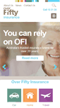 Mobile Screenshot of over50insurance.com.au